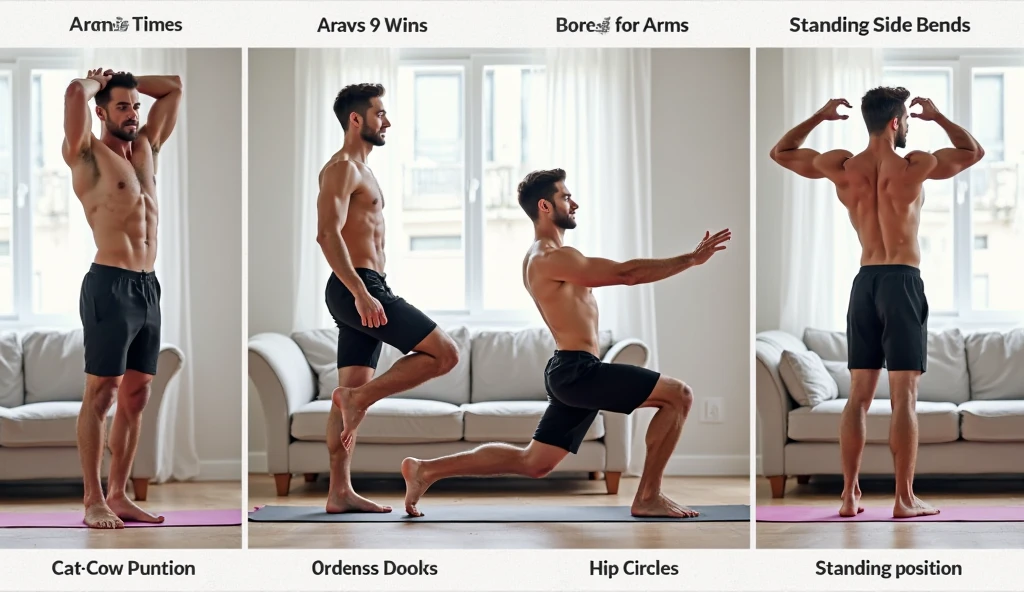 warm up Home Abs Workout for Beginners